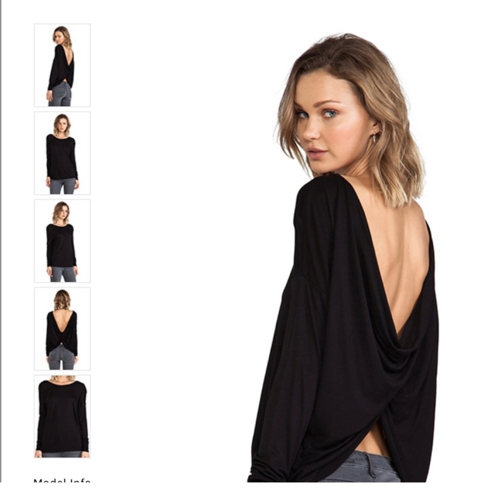BCBGMaxAzria Low Back Top- NWT!